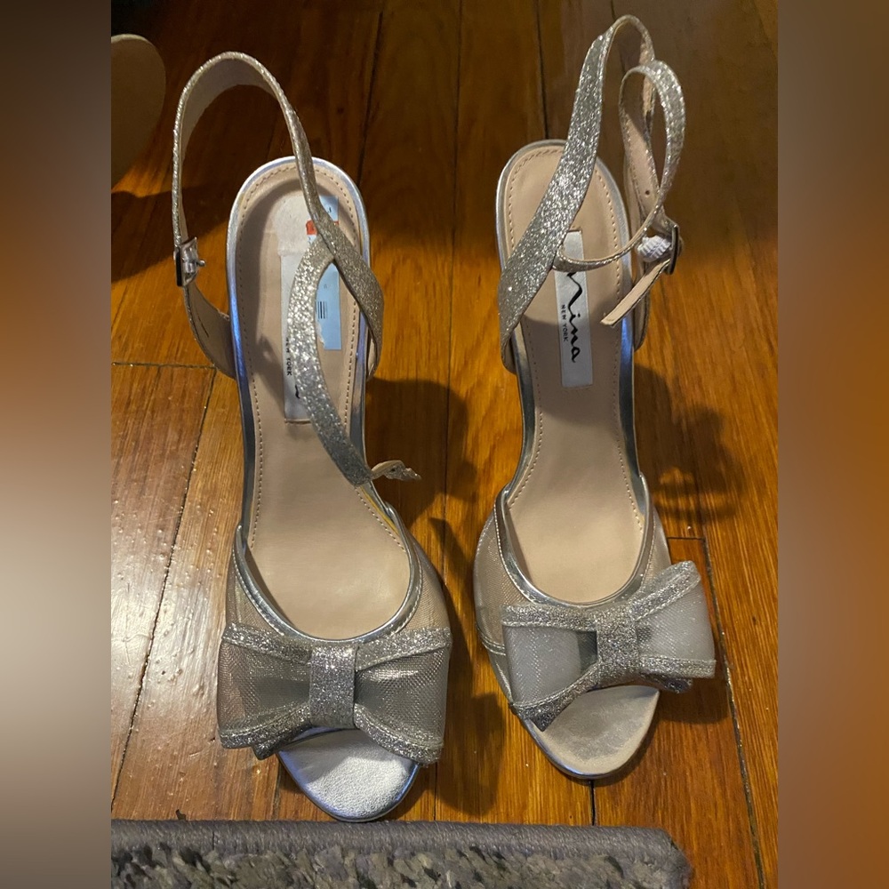 Nina Silver Women's Sandals